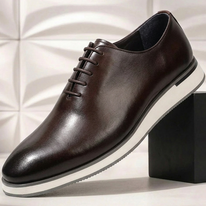 Soren Cowhide Leather Shoes — photo 6