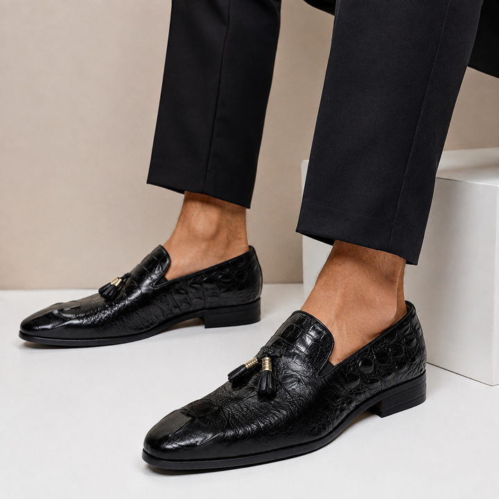 Sienna Cowhide Leather Loafers — photo 14