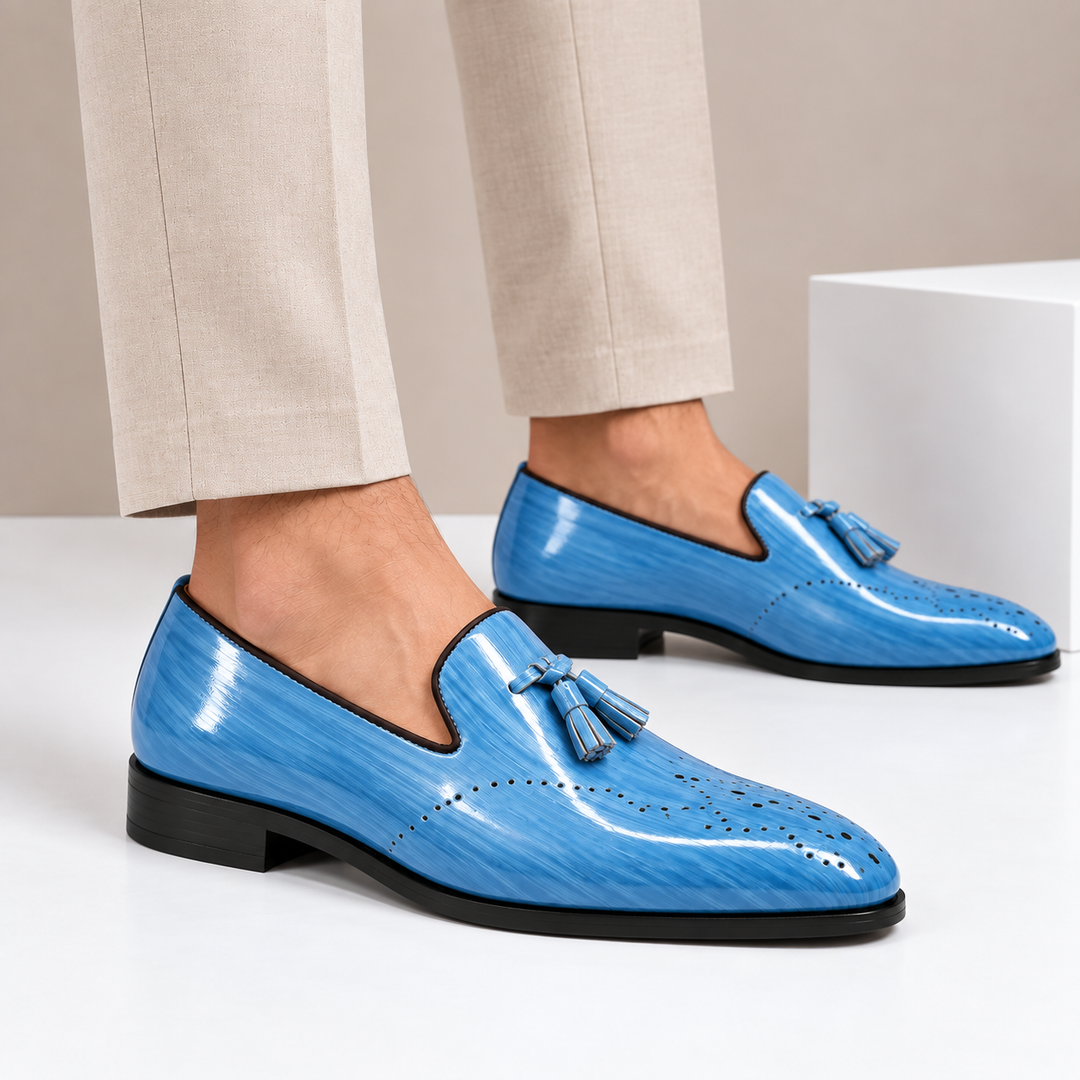 Ruben Cowhide Leather Loafers — photo 8