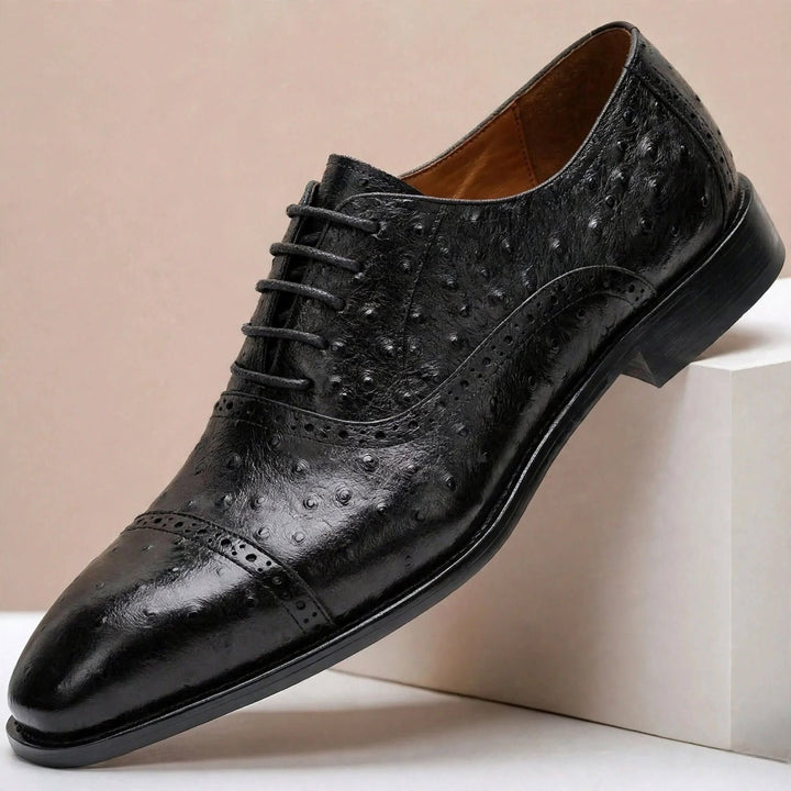 Mitchell Cowhide Leather Shoes — photo 8