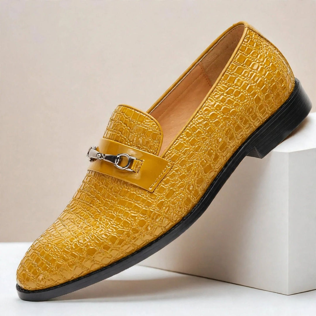 Landry Cowhide Leather Loafers — photo 2