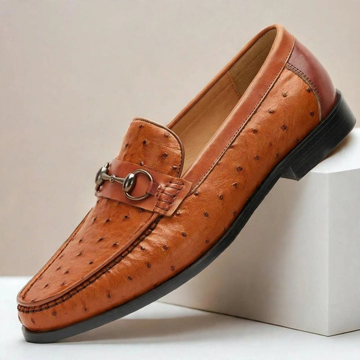 Oren Cowhide Leather Loafers — photo 5
