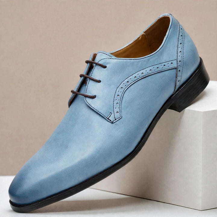 Naveen Cowhide Leather Oxfords — photo 2