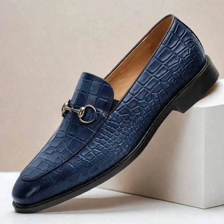 Beckett Cowhide Leather Loafers — photo 13