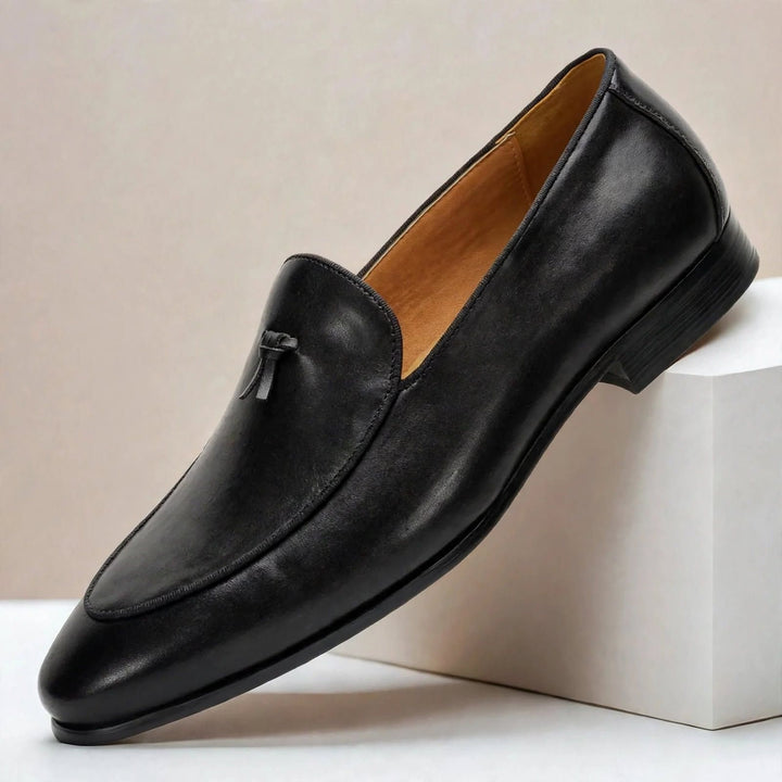 Finnian Cowhide Leather Loafers — photo 6