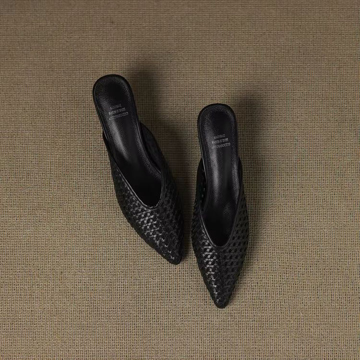 Odessa Genuine Leather Mules — photo 10