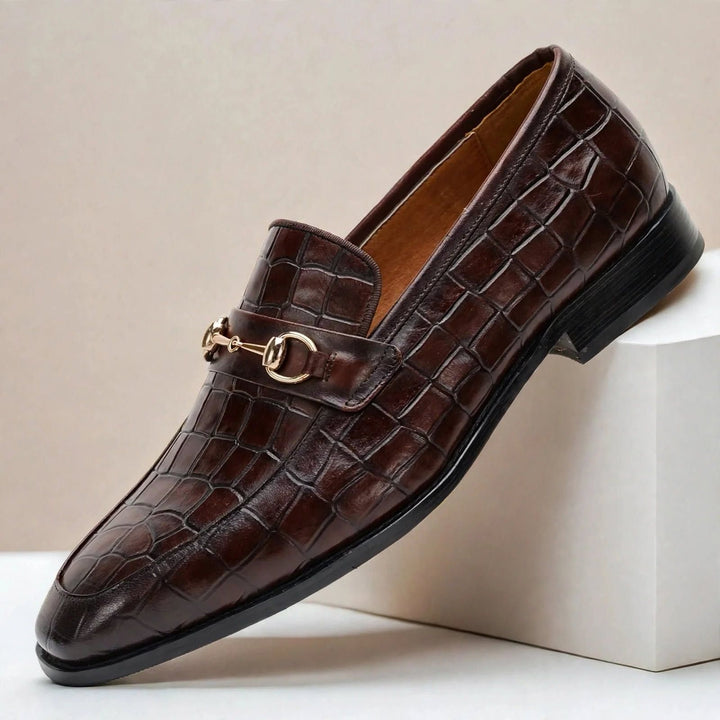 Killian Cowhide Leather Loafers — photo 8