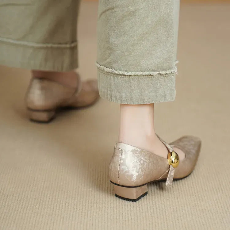 Marina Square Toe Ballet Flats — photo 12