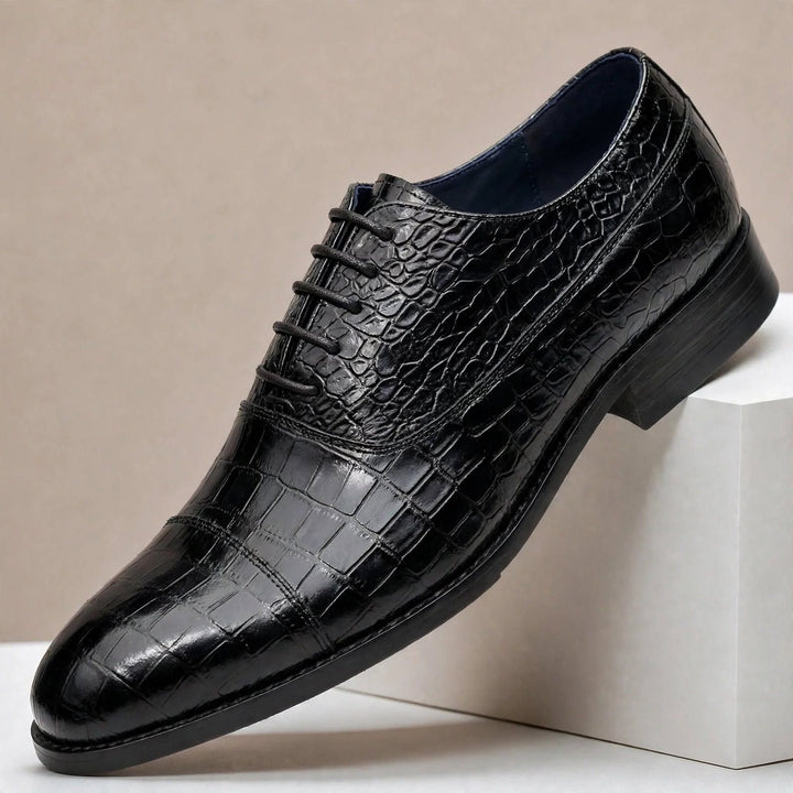 Irving Cowhide Leather Shoes — photo 4
