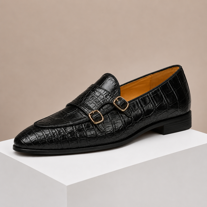 Leighton Cowhide Leather Loafers — photo 12