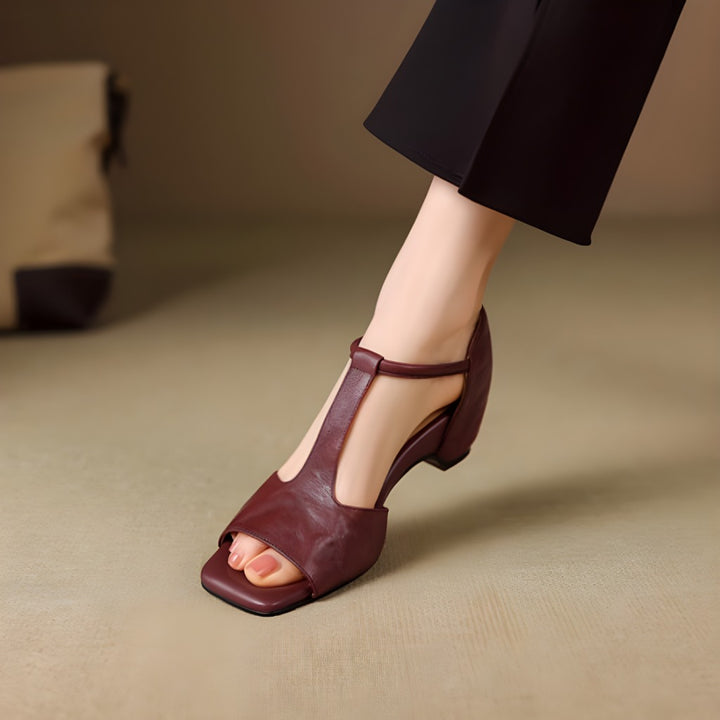 Zavia Genuine Leather Sandals