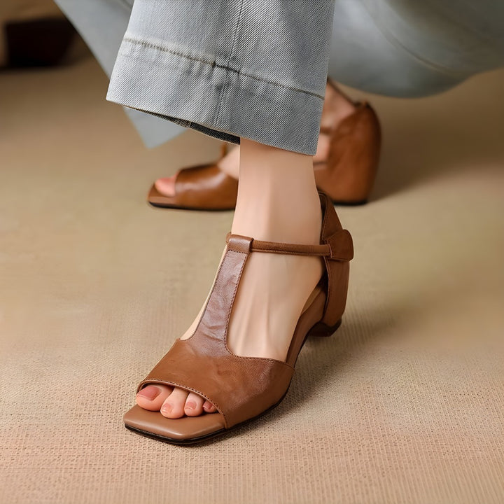 Zavia Genuine Leather Sandals