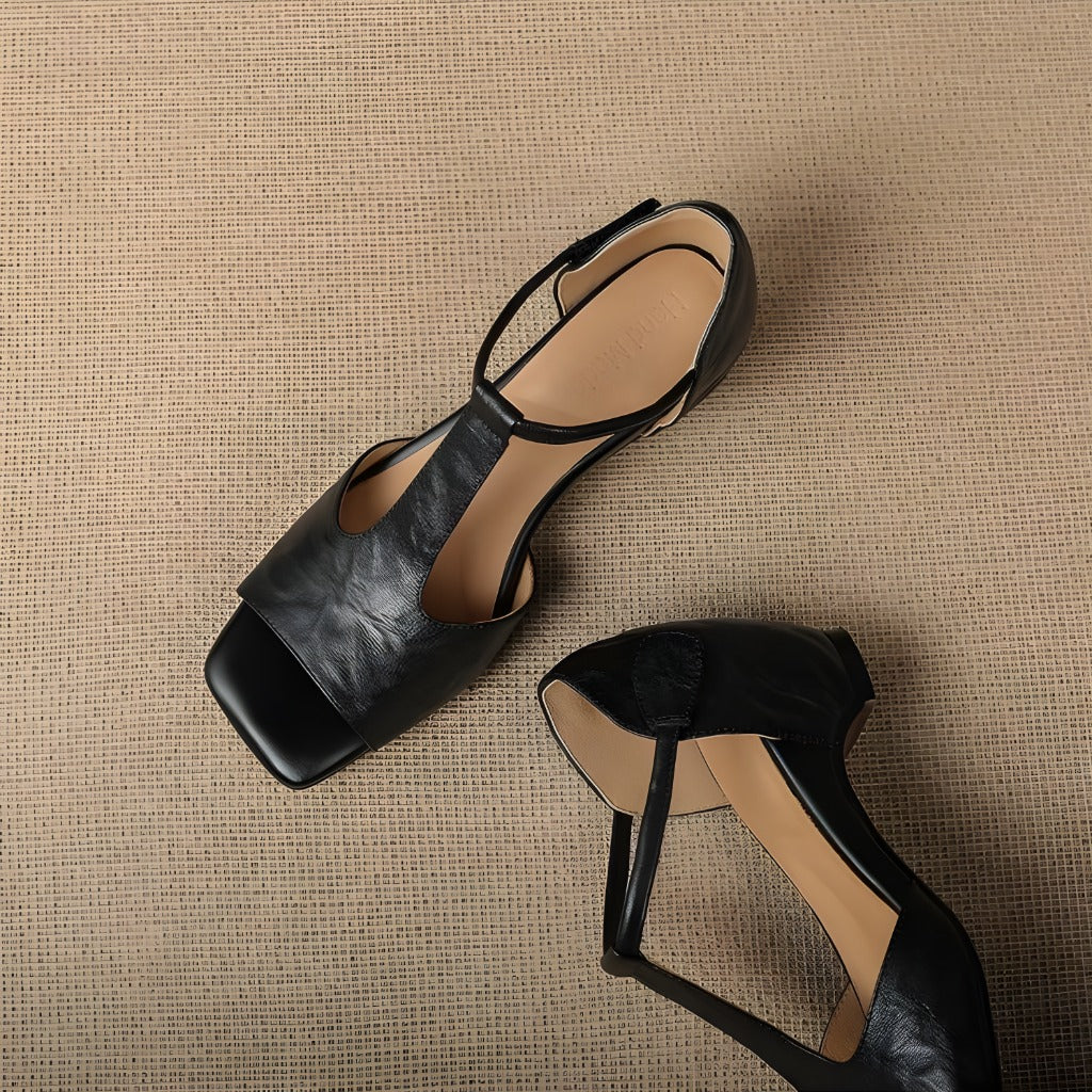 Zavia Genuine Leather Sandals