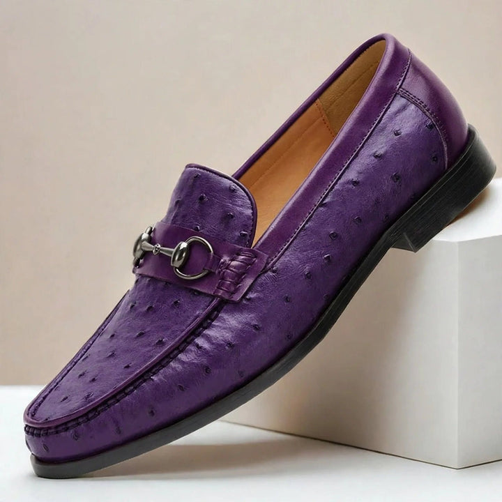 Oren Cowhide Leather Loafers — photo 4