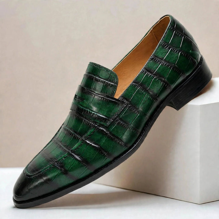 Rhys Cowhide Leather Loafers — photo 4