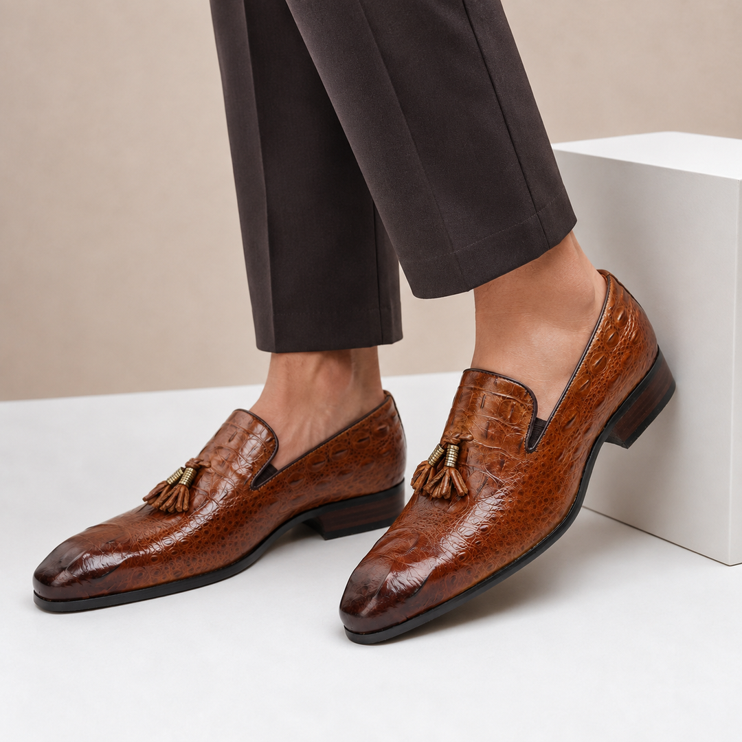 Sienna Cowhide Leather Loafers — photo 12