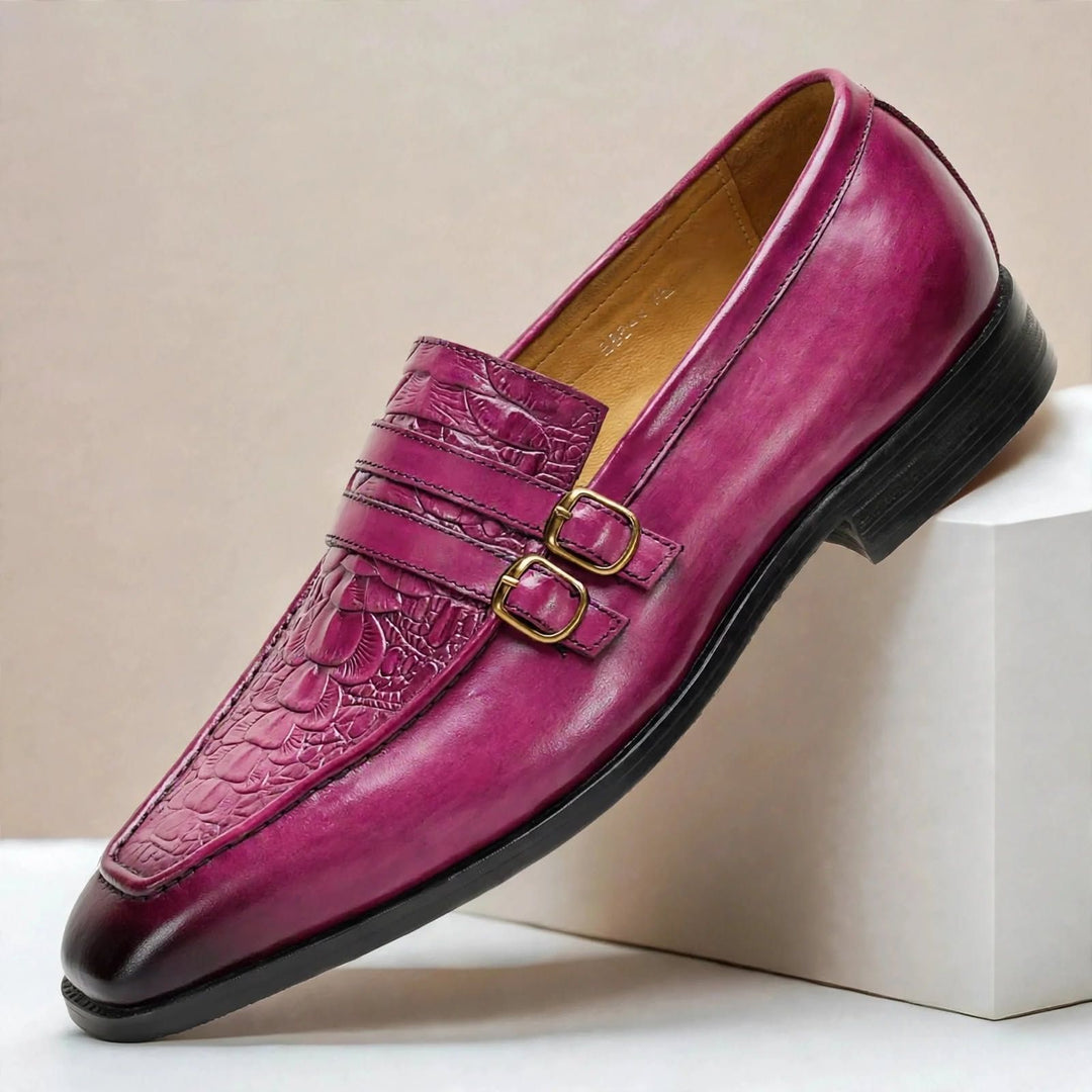Elena Cowhide Leather Loafers — photo 4