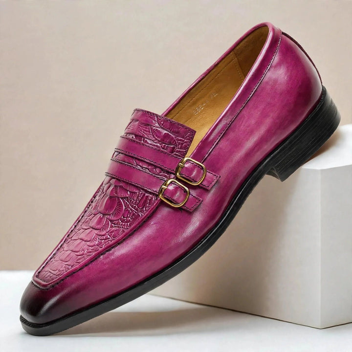 Elena Cowhide Leather Loafers — photo 4