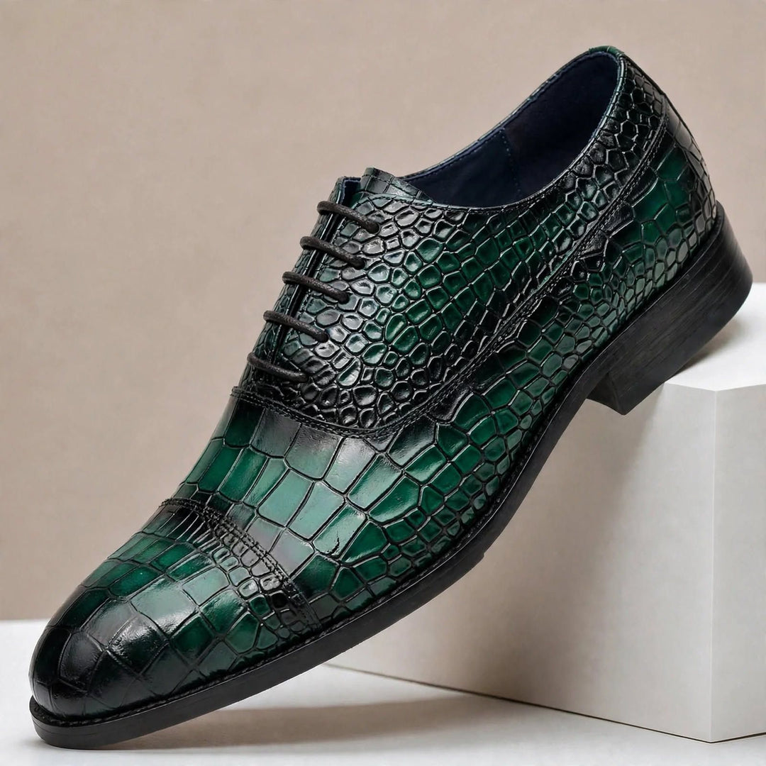 Irving Cowhide Leather Shoes — photo 8