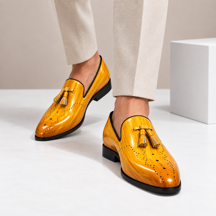 Ruben Cowhide Leather Loafers — photo 2