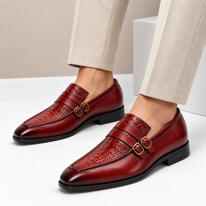 Elena Cowhide Leather Loafers — photo 26