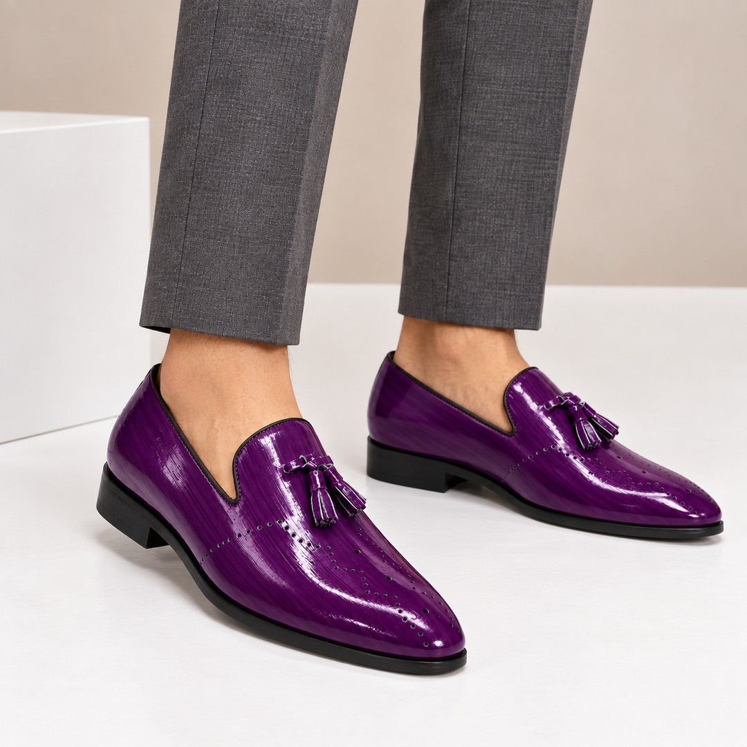 Ruben Cowhide Leather Loafers — photo 4