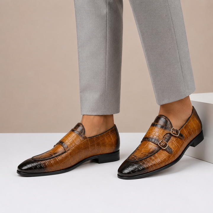 Leighton Cowhide Leather Loafers — photo 9