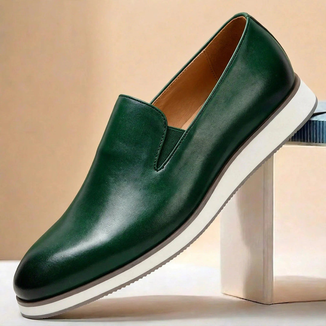 Matthias Cowhide Leather Loafers — photo 2