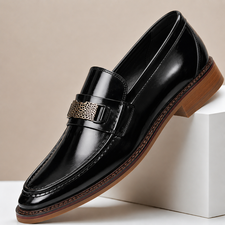 Sylvan Cowhide Leather Loafers — photo 3