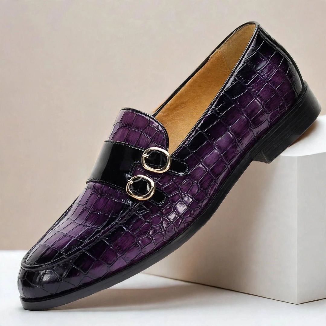 Harlan Cowhide Leather Loafers — photo 2