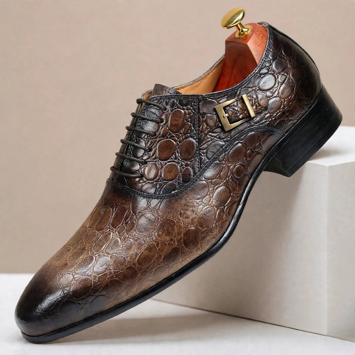 Bennett Cowhide Leather Shoes — photo 1