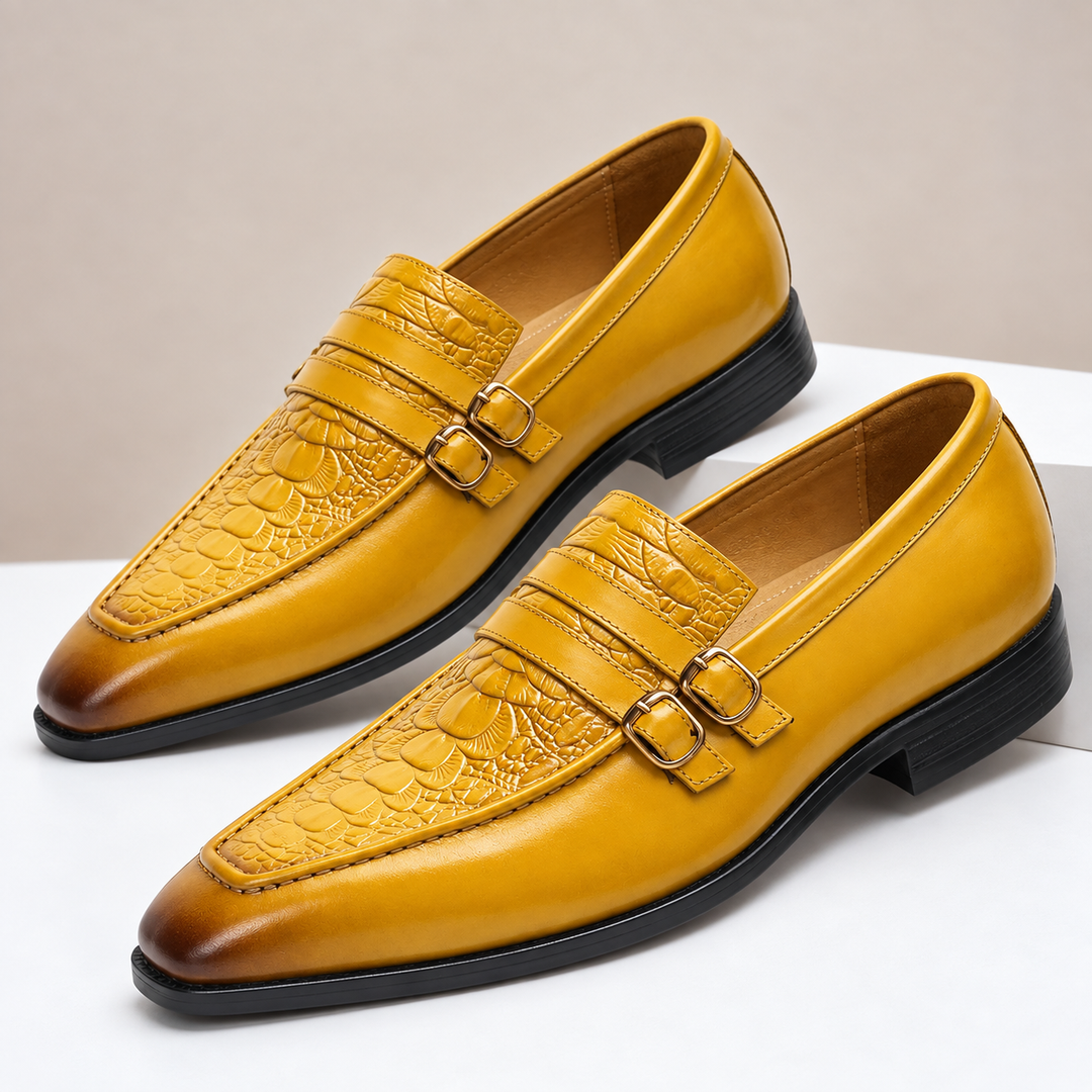 Elena Cowhide Leather Loafers — photo 17