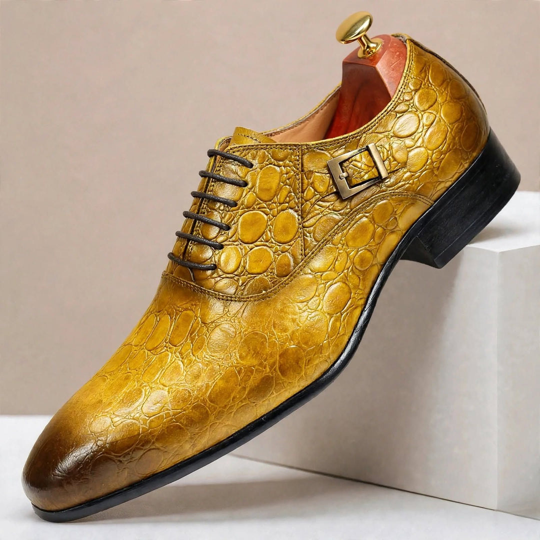 Bennett Cowhide Leather Shoes — photo 6