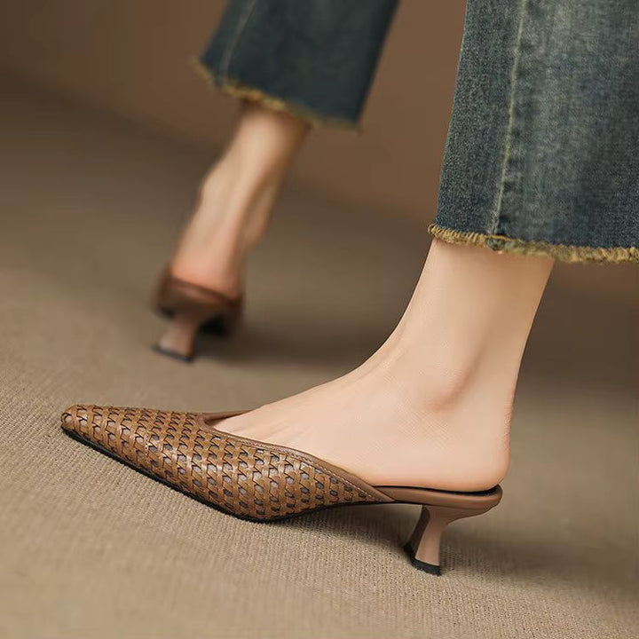 Odessa Genuine Leather Mules — photo 16