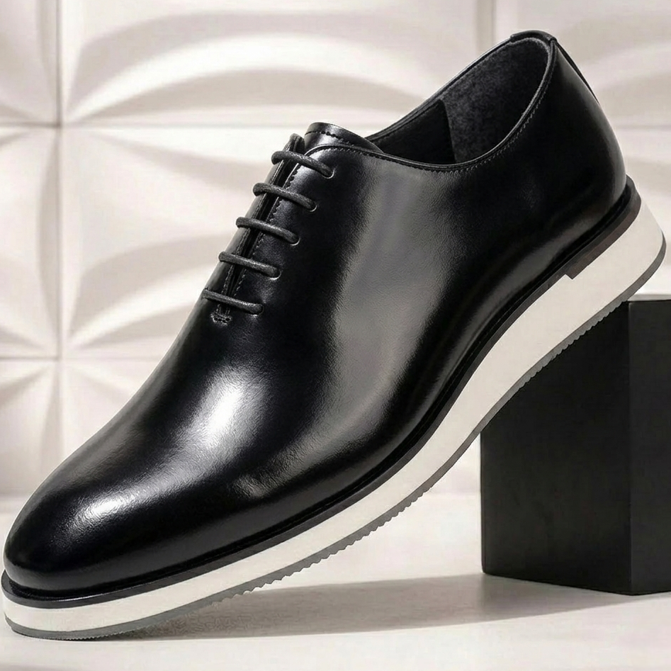 Soren Cowhide Leather Shoes — photo 10
