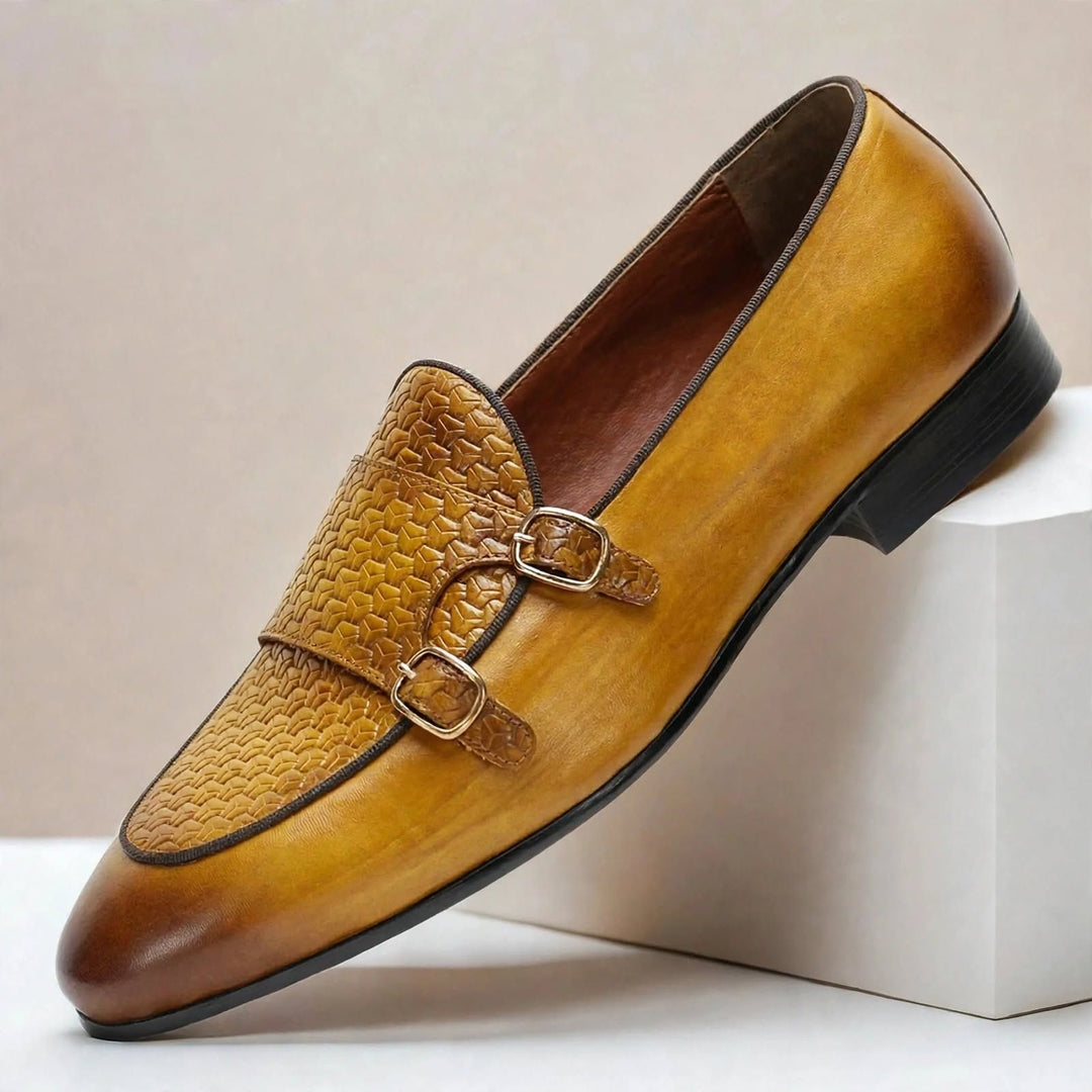 Wesley Cowhide Leather Loafers — photo 5