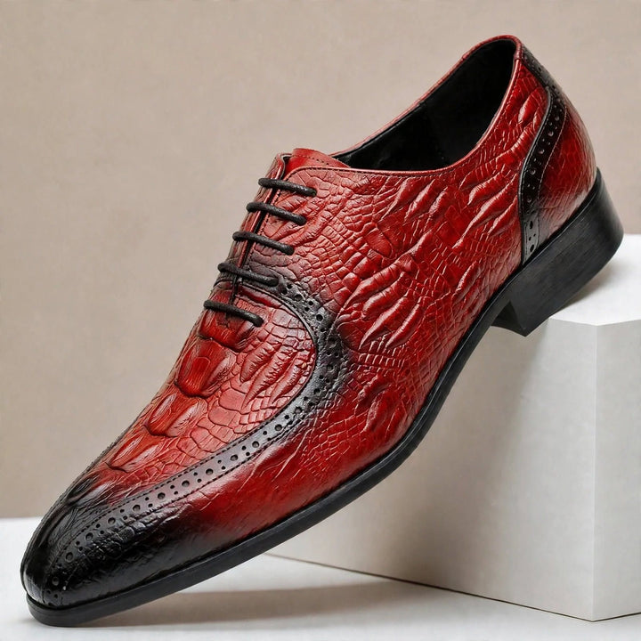 Gideon Cowhide Leather Oxfords — photo 7