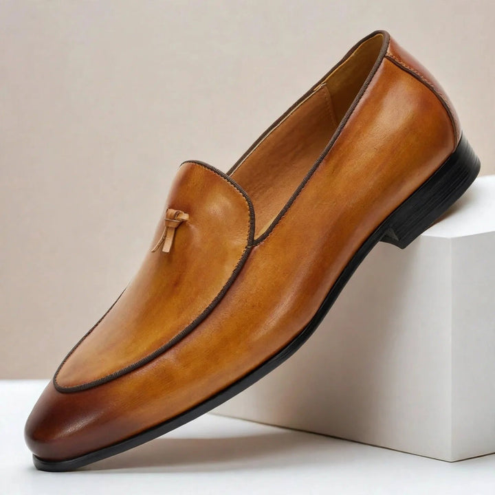 Finnian Cowhide Leather Loafers — photo 1