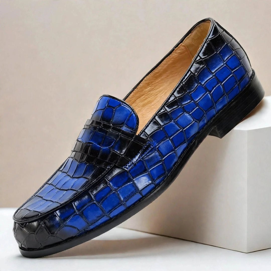 Julian Cowhide Leather Loafers — photo 8