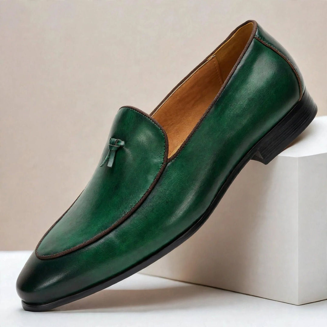 Finnian Cowhide Leather Loafers — photo 10