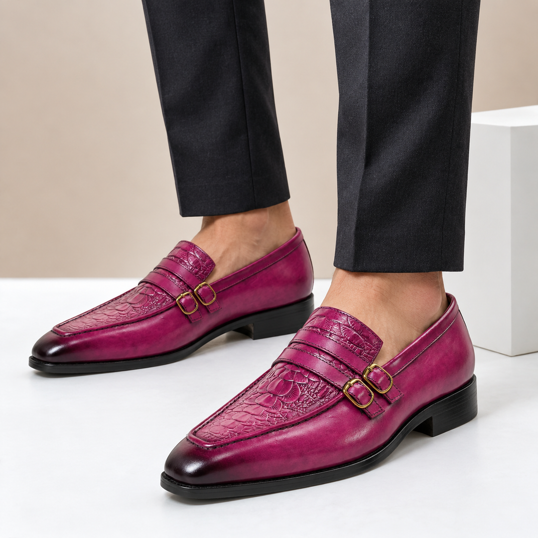 Elena Cowhide Leather Loafers — photo 5
