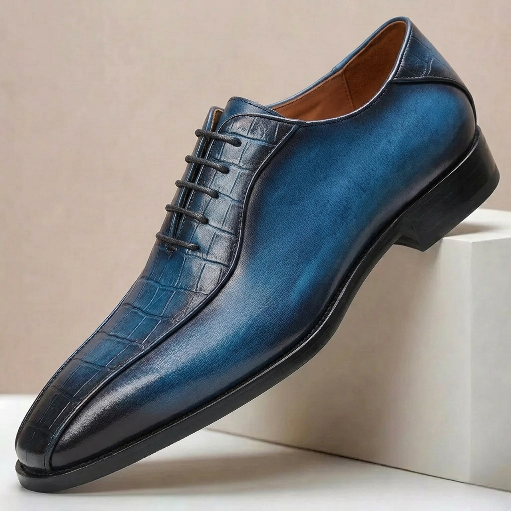 Marlowe Cowhide Leather Oxfords — photo 1