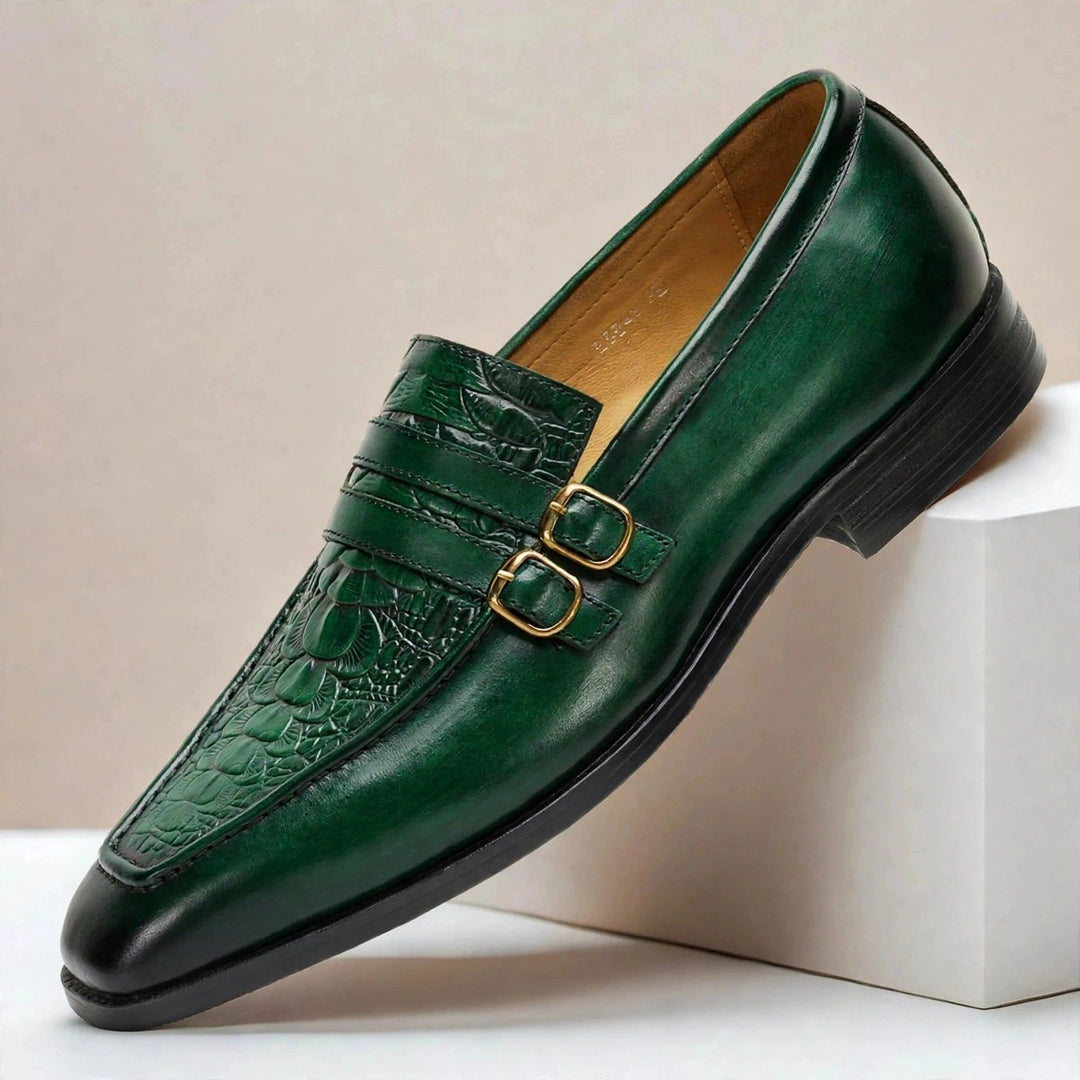 Elena Cowhide Leather Loafers — photo 10