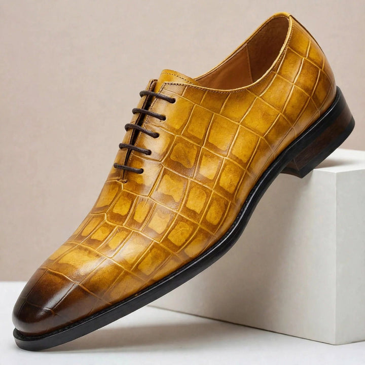Lachlan Cowhide Leather Shoes — photo 4