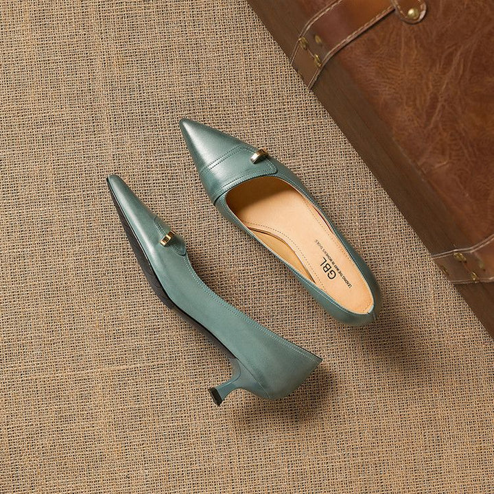 Marina Leather Women's Shoes — photo 24