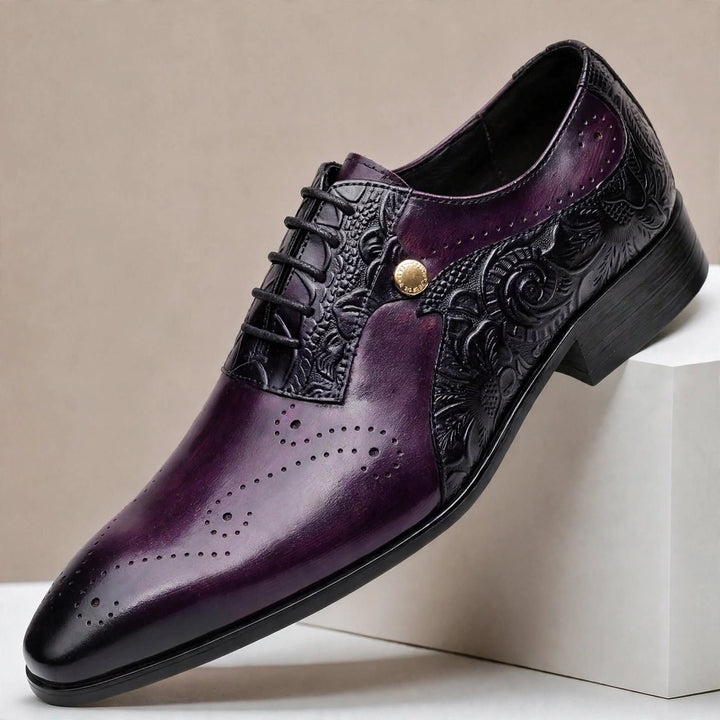 Quentin Cowhide Leather Shoes — photo 11
