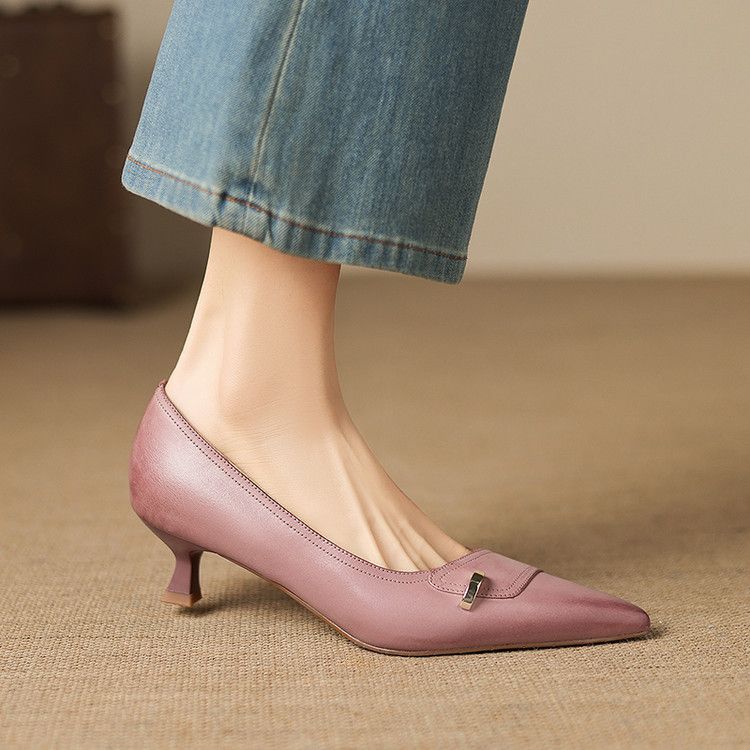 Marina Leather Women's Shoes — photo 11