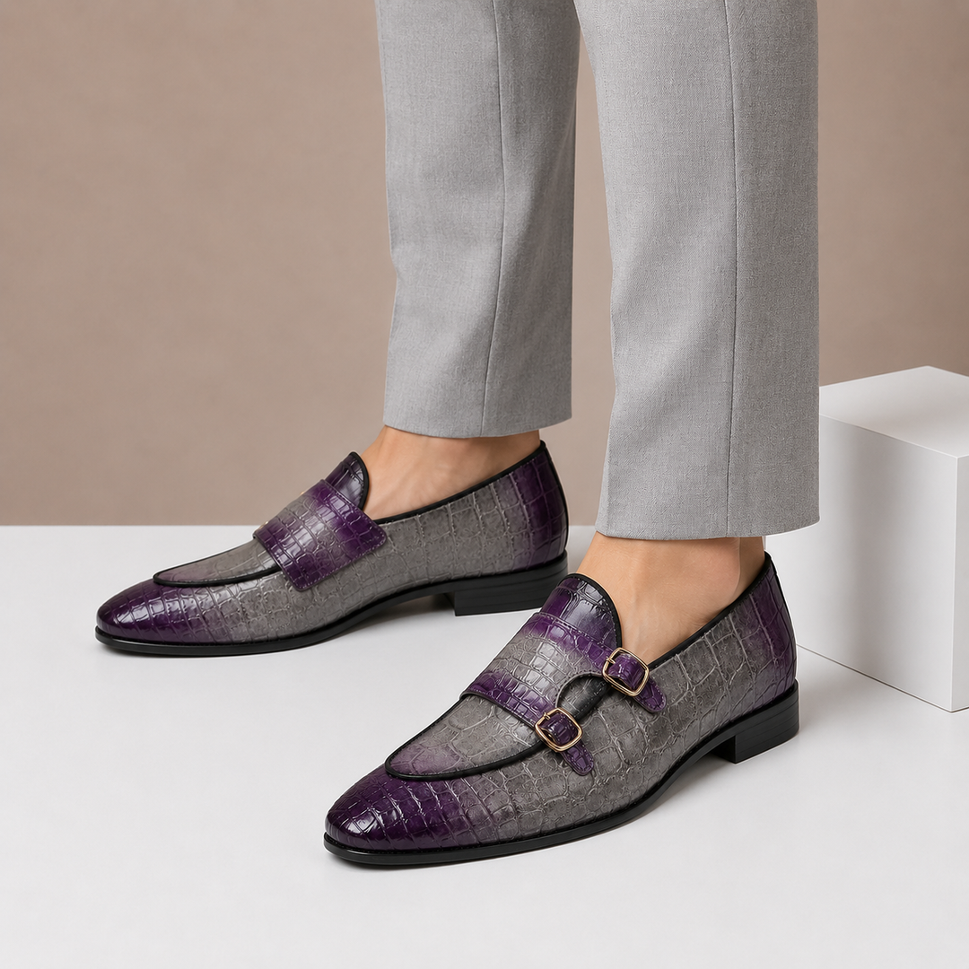 Leighton Cowhide Leather Loafers — photo 5
