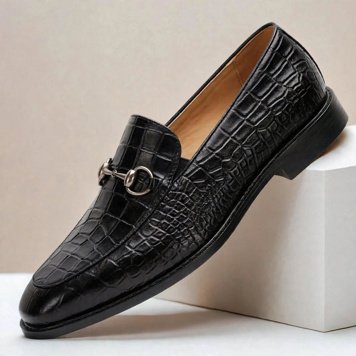 Beckett Cowhide Leather Loafers — photo 15