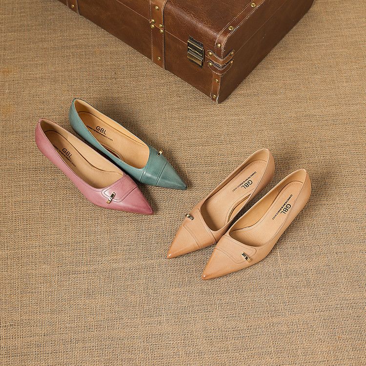 Marina Leather Women's Shoes — photo 26